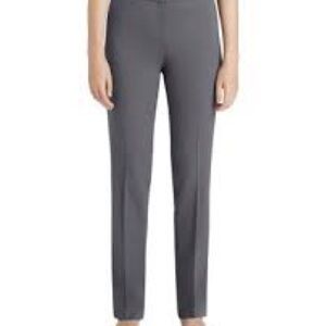 Lafayette 148 Barrow Gray Pants 12